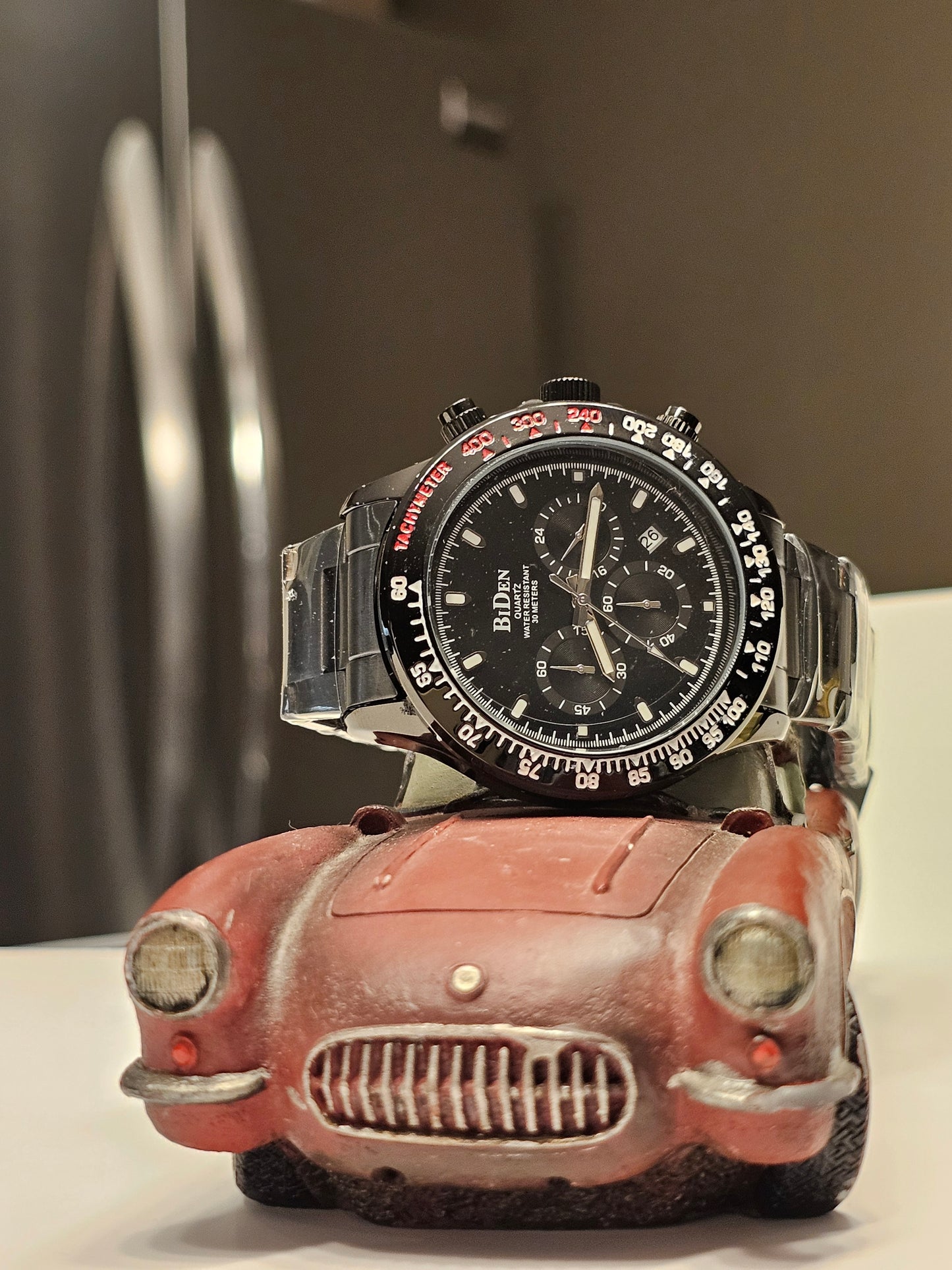 BiDen Men’s Chrono Watch – Multi-Color Collection