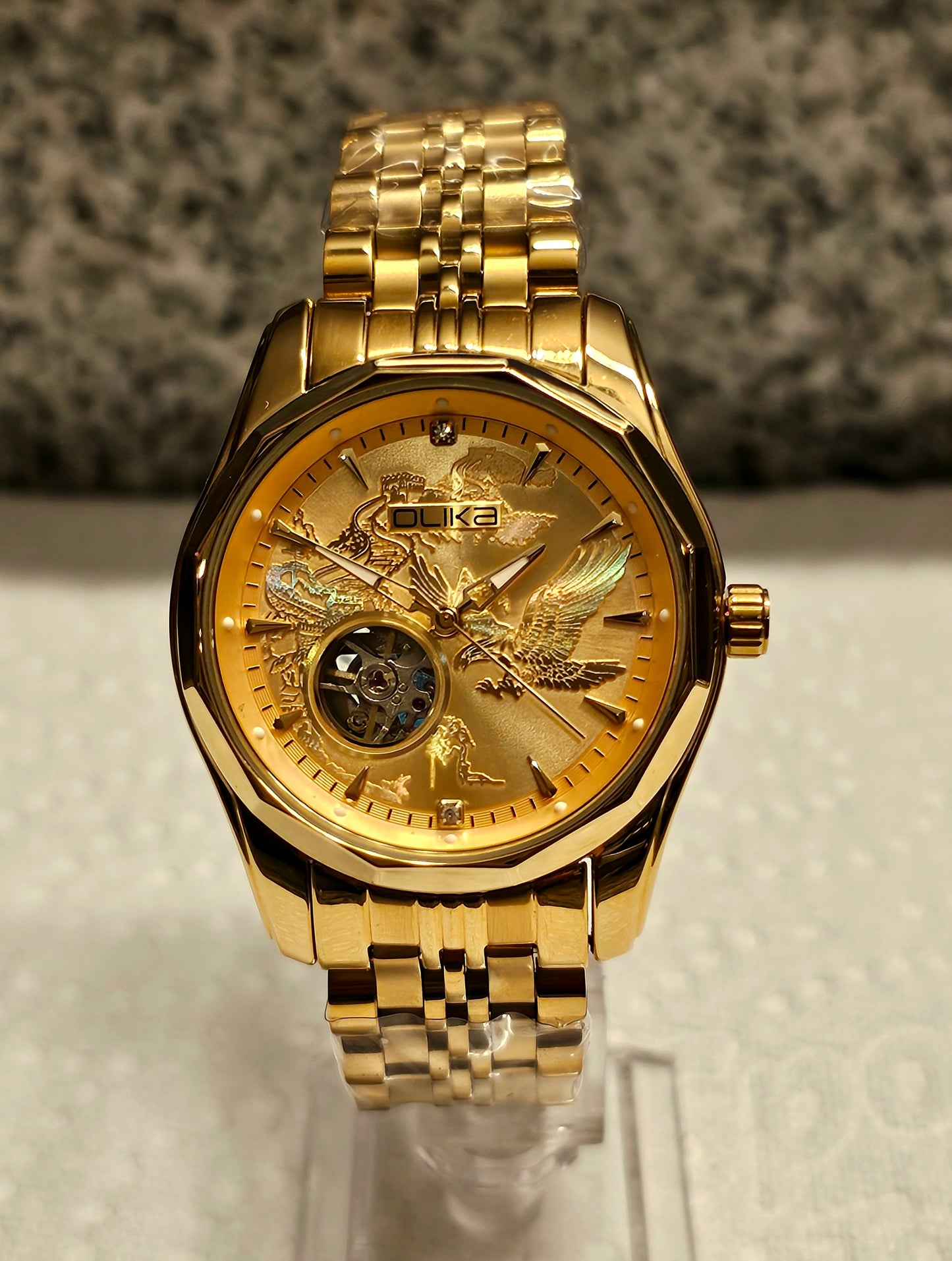 Golden Majesty | OLIKA Automatic Watch – Men’s Edition
