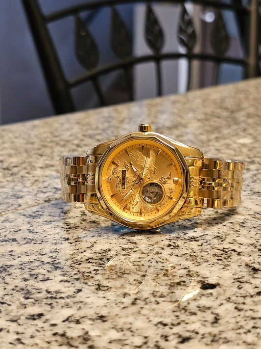 Golden Majesty | OLIKA Automatic Watch – Men’s Edition