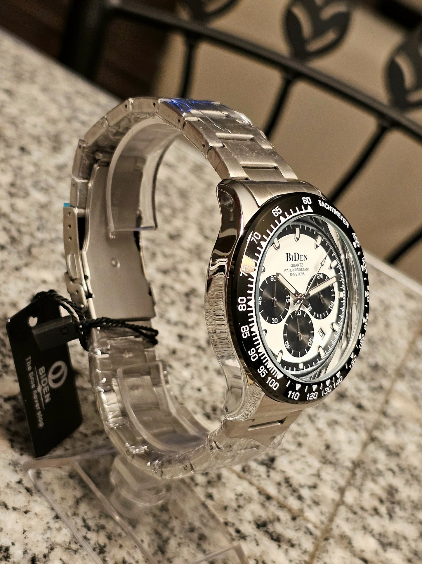 BiDen Men’s Chrono Watch – Multi-Color Collection