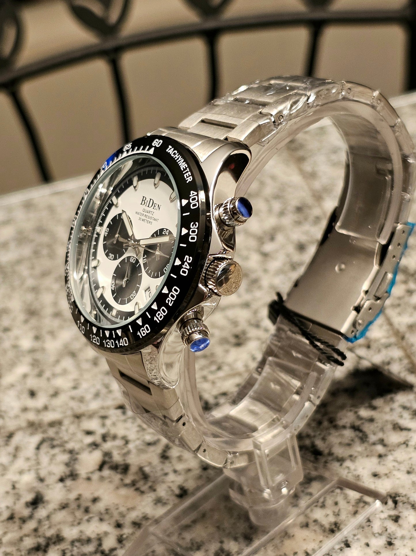BiDen Men’s Chrono Watch – Multi-Color Collection