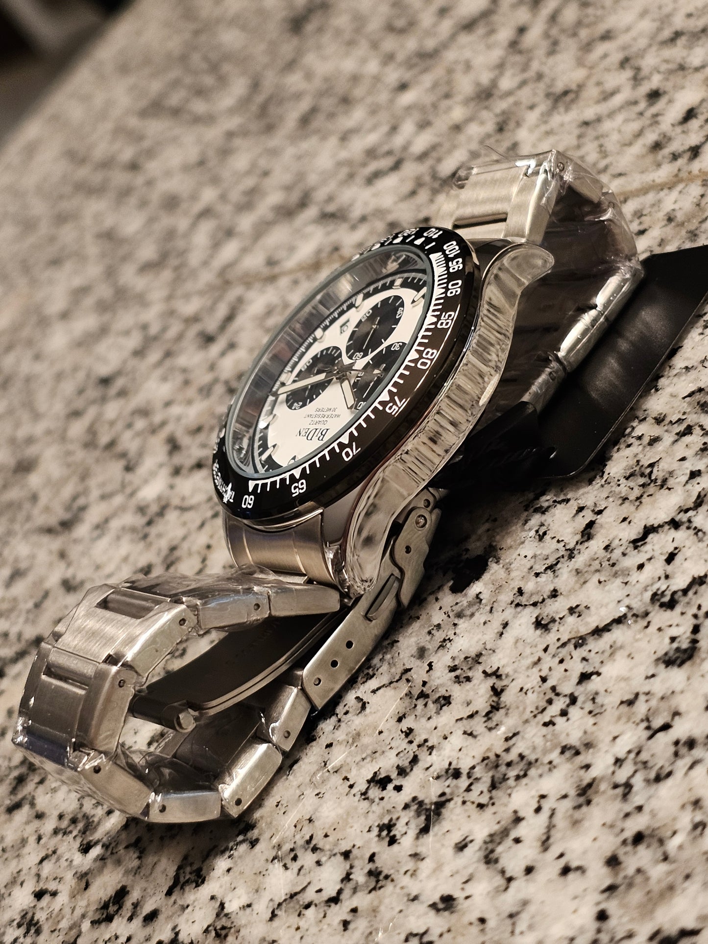 BiDen Men’s Chrono Watch – Multi-Color Collection