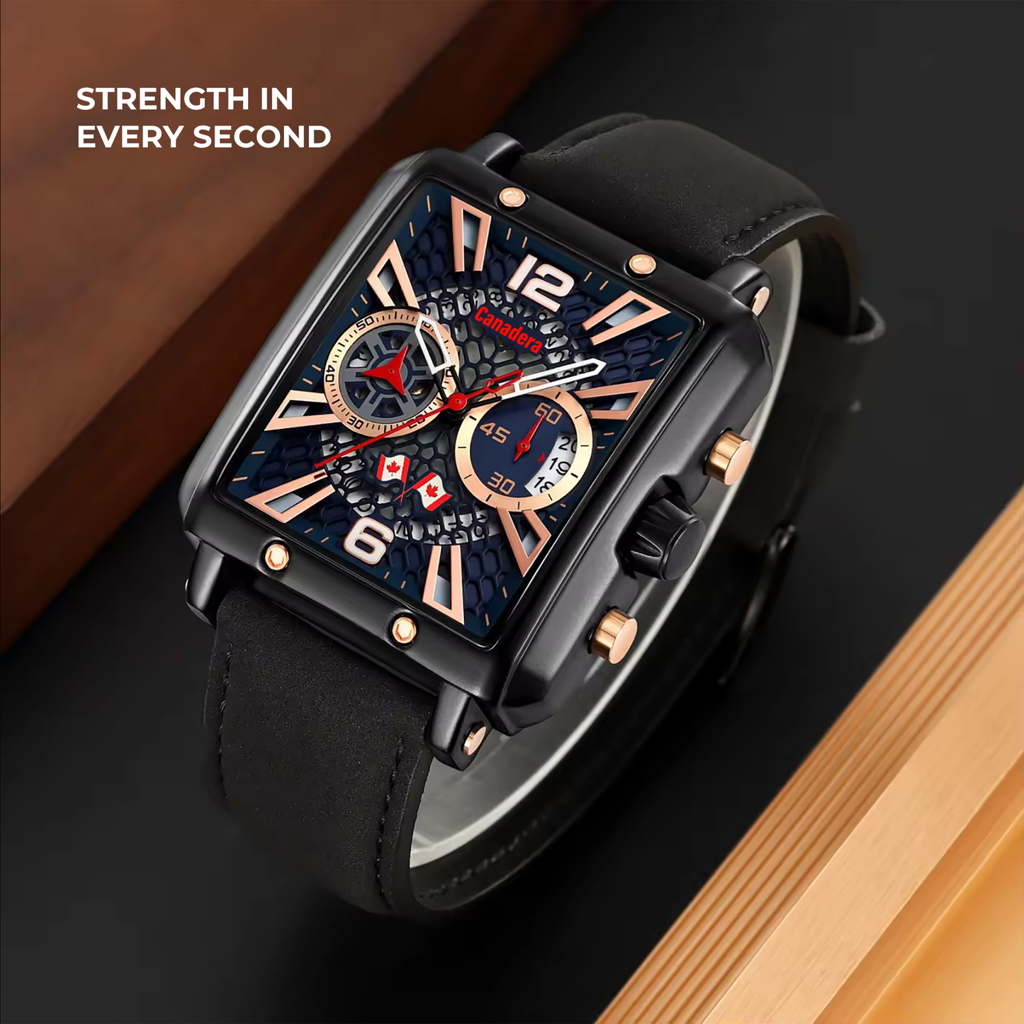 Canadera “Elbows Up” — Men’s Premium Sport Fashion Watch