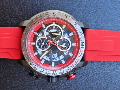 T5 Men's Sport Chronograph Watch – Red Edition | Bold Performance &amp; Style