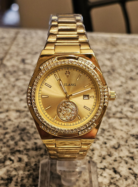 Sailang Prestige Gold Quartz Watch