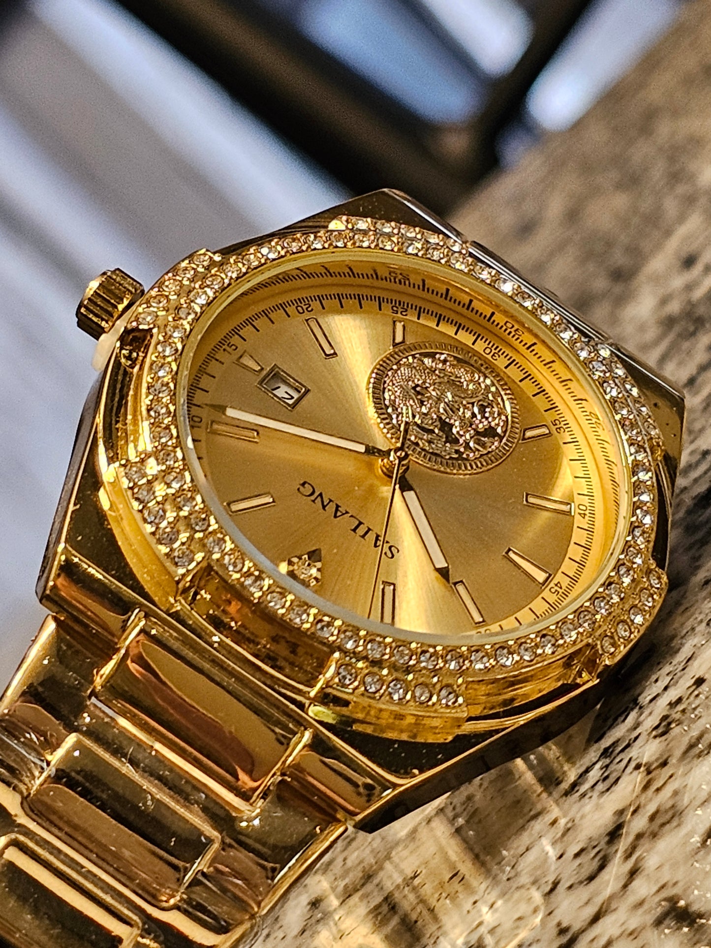 Sailang Prestige Gold Quartz Watch