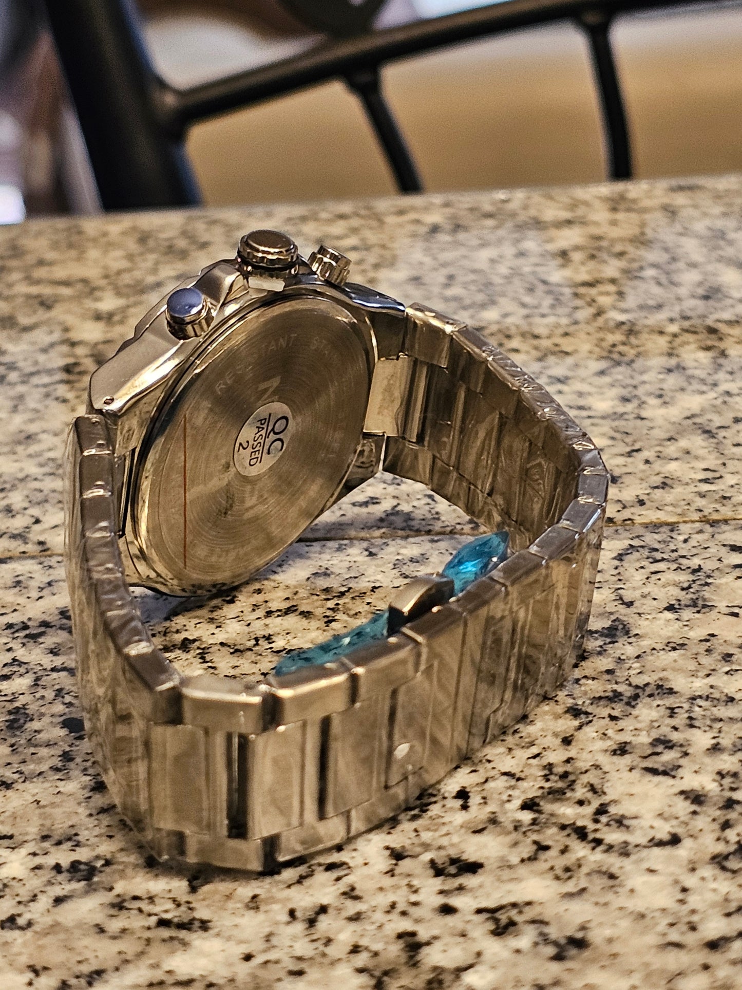 Bold &amp; Brilliant: NIBOSI Chrono Blue Steel Quartz Watch