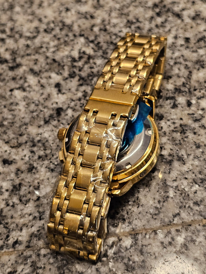 Golden Majesty – Open-Heart Automatic Men's Watch
