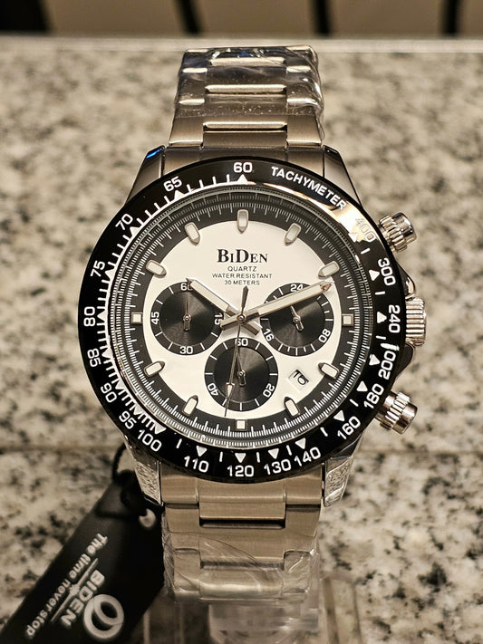 BiDen Men’s Chrono Watch – Multi-Color Collection