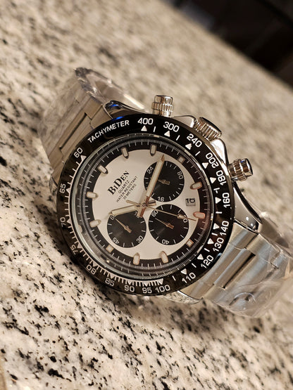 BiDen Men’s Chrono Watch – Multi-Color Collection