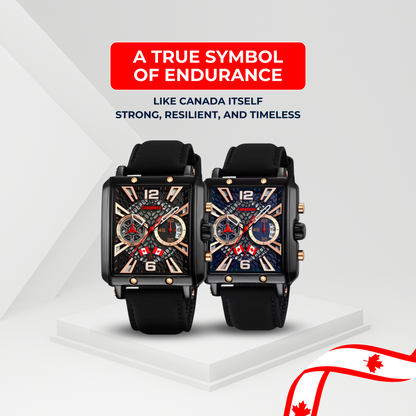 Canadera “Elbows Up” — Men’s Premium Sport Fashion Watch
