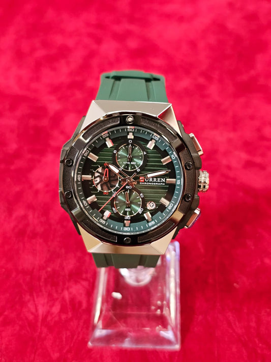 Curren Green Chronograph Men’s Watch