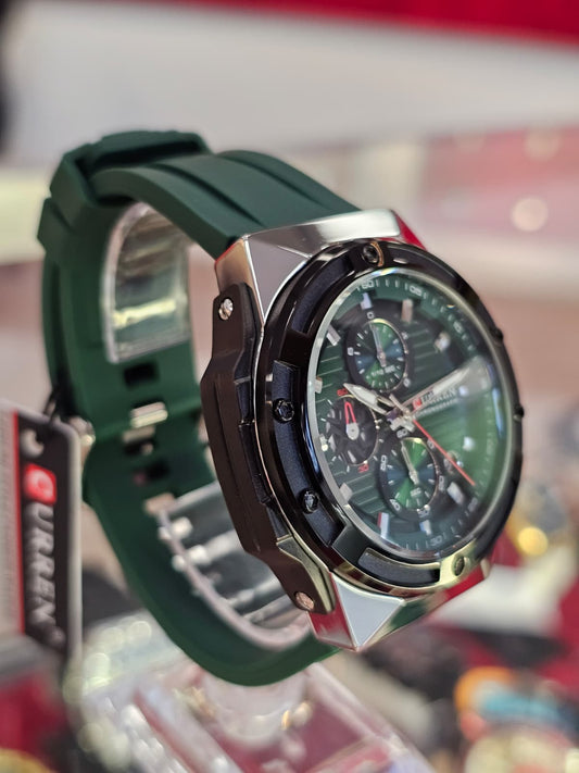 Curren Green Chronograph Men’s Watch