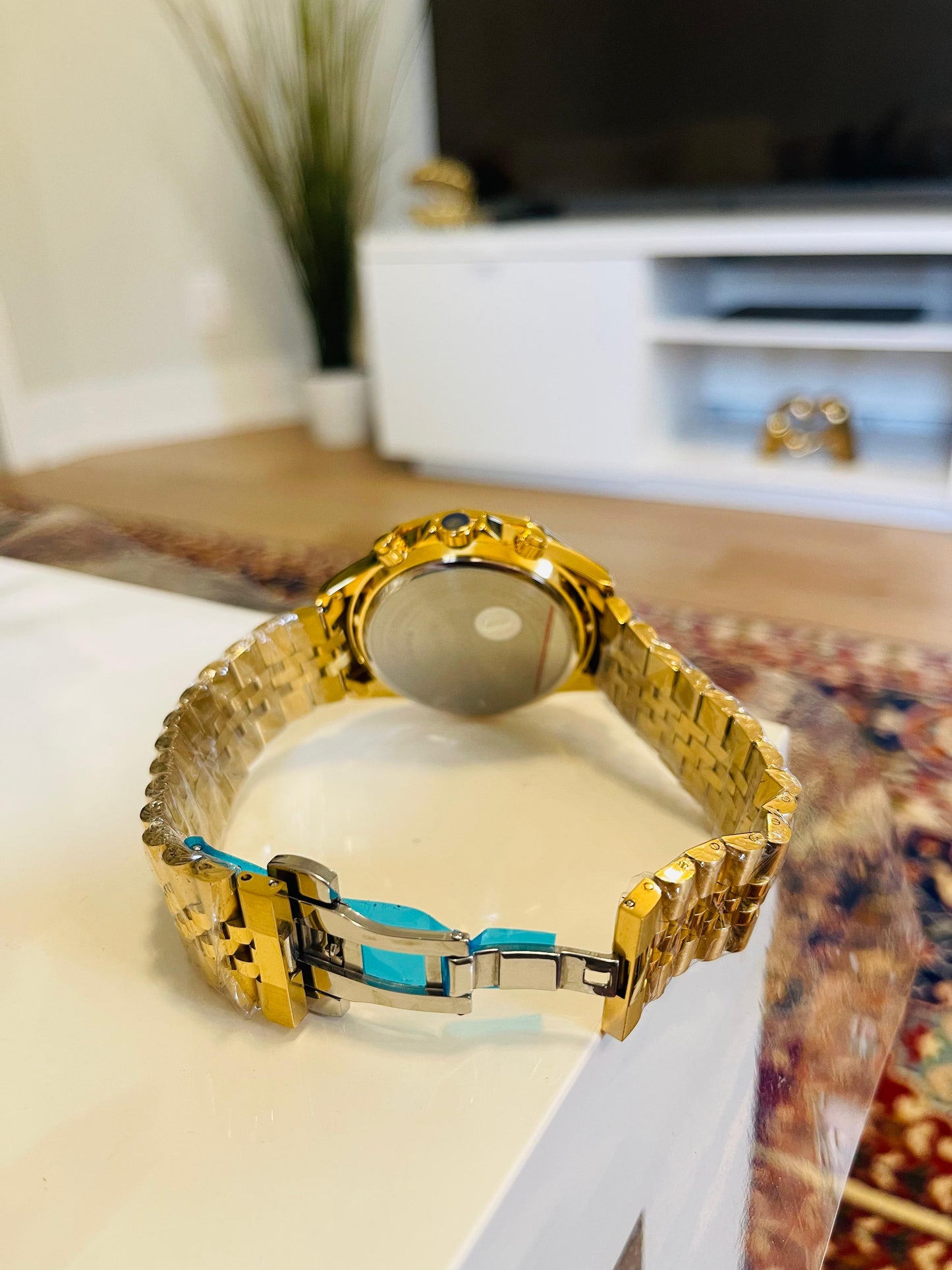 REWARD VIP Gold & Green Chronograph Men's Quartz Watch